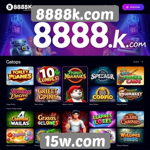 8888k.com oferece variedade de jogos online